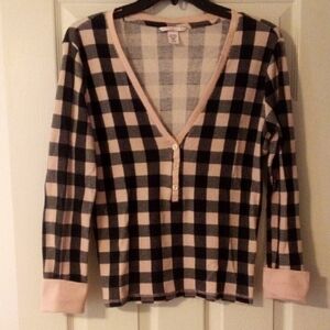 Victoria's Secret Plaid Top